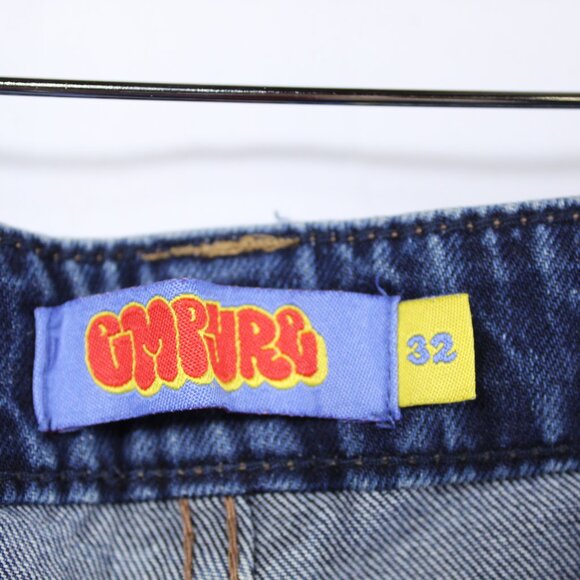 Empyre Jeans Men's Relaxed Blue Utility Denim Streetwear Skate Y2K Vintage Sz 32 - Picture 4 of 8